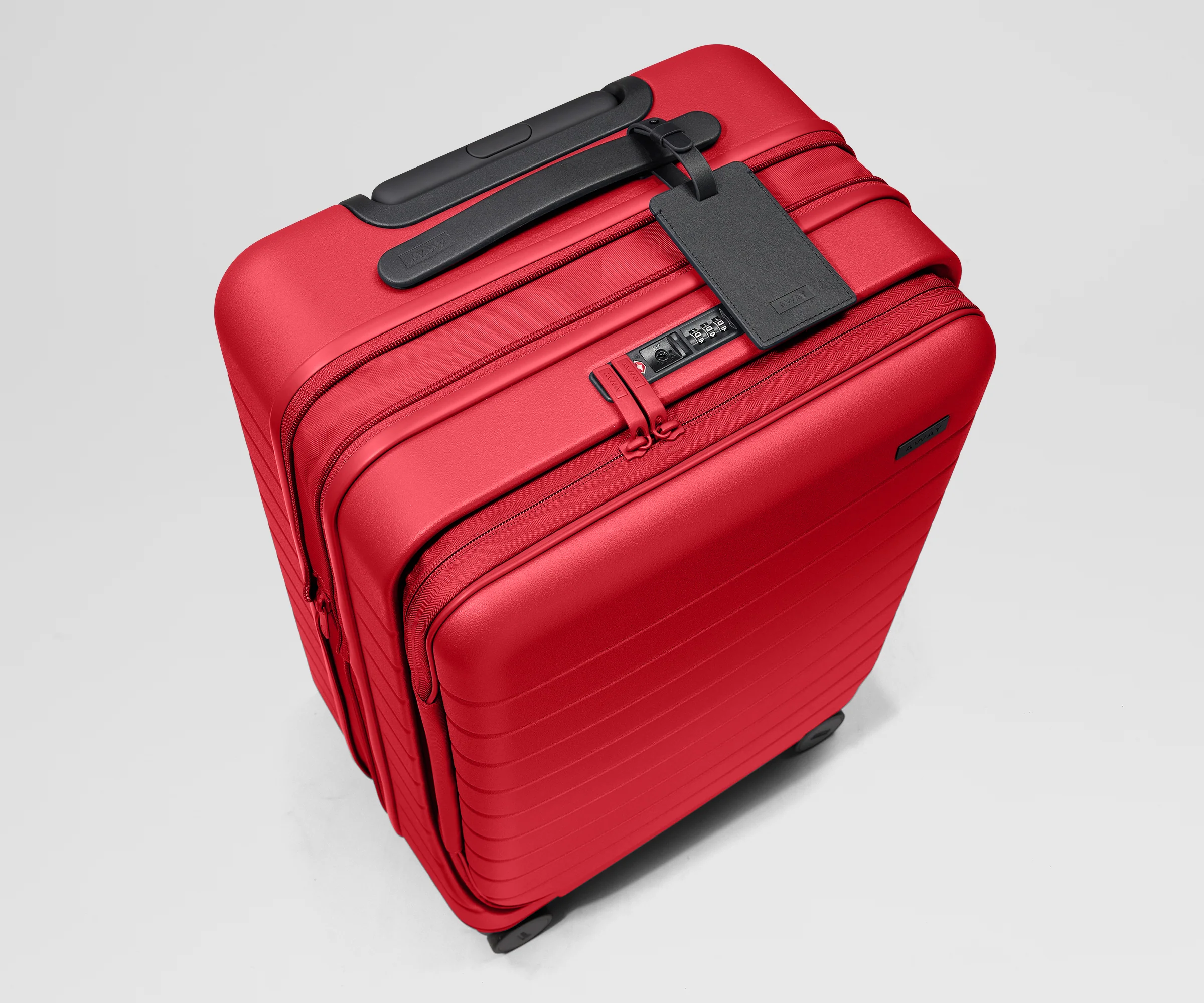 Topside Carry-On in Cherry Red