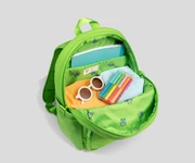 Kids Backpack in Alien Green
