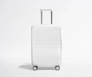The Bigger Carry-On in Pearl White