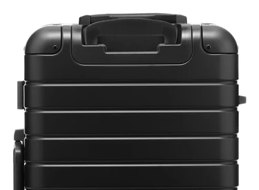 The Bigger Carry-On: Aluminum Edition in Onyx Black