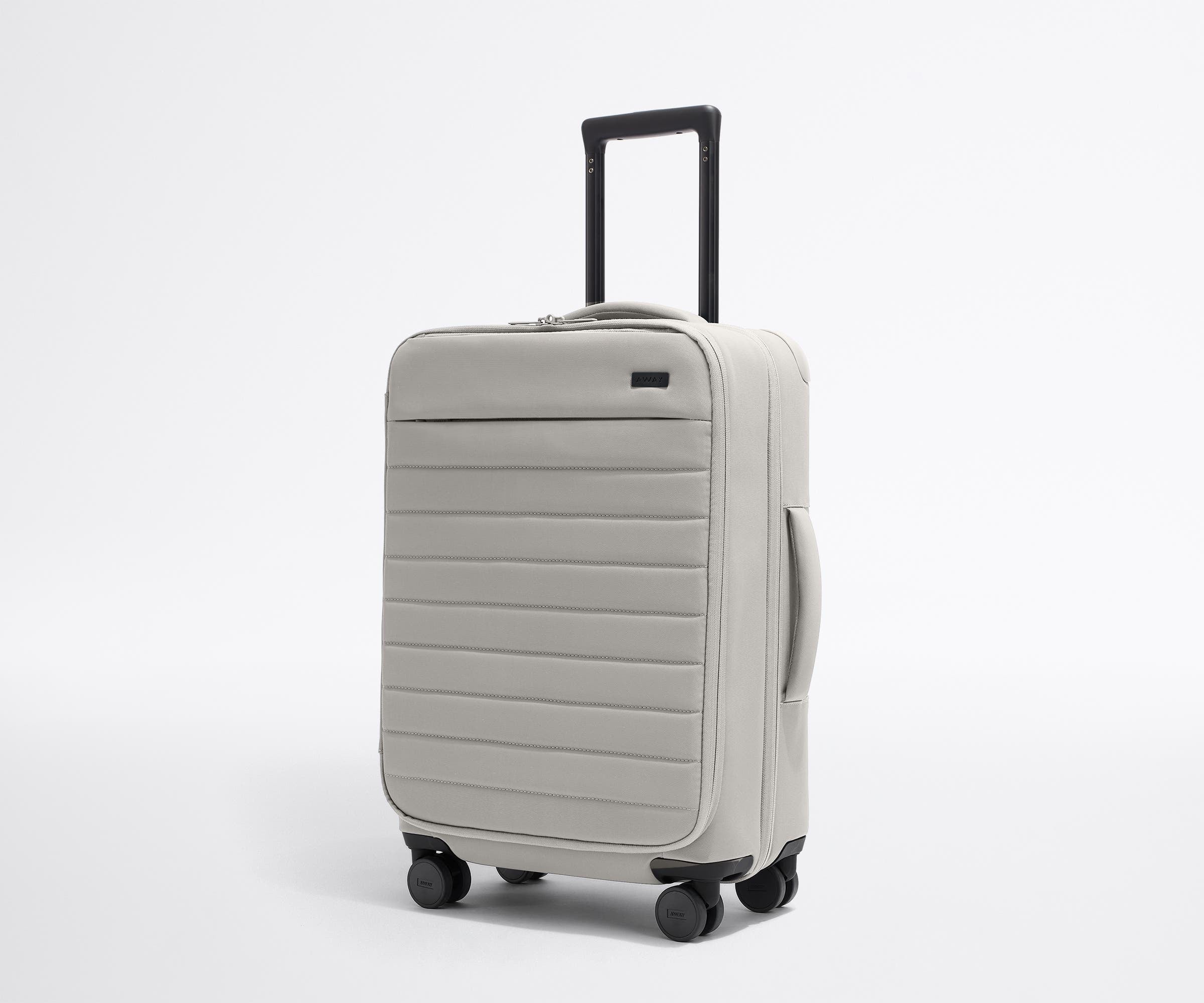Angled view of the Softside Bigger Carry-On