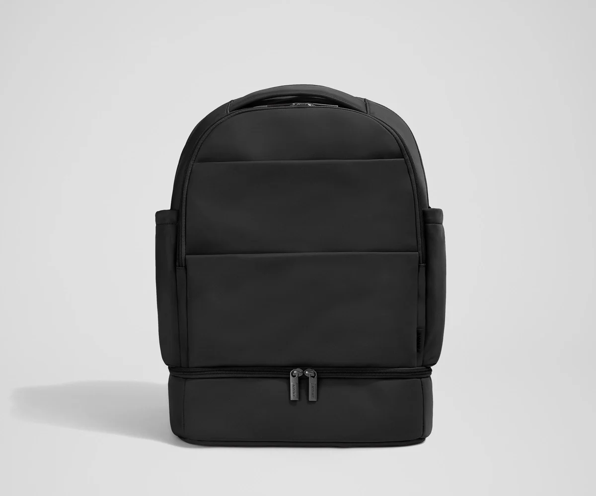 Front view of the Double Diaper Backpack