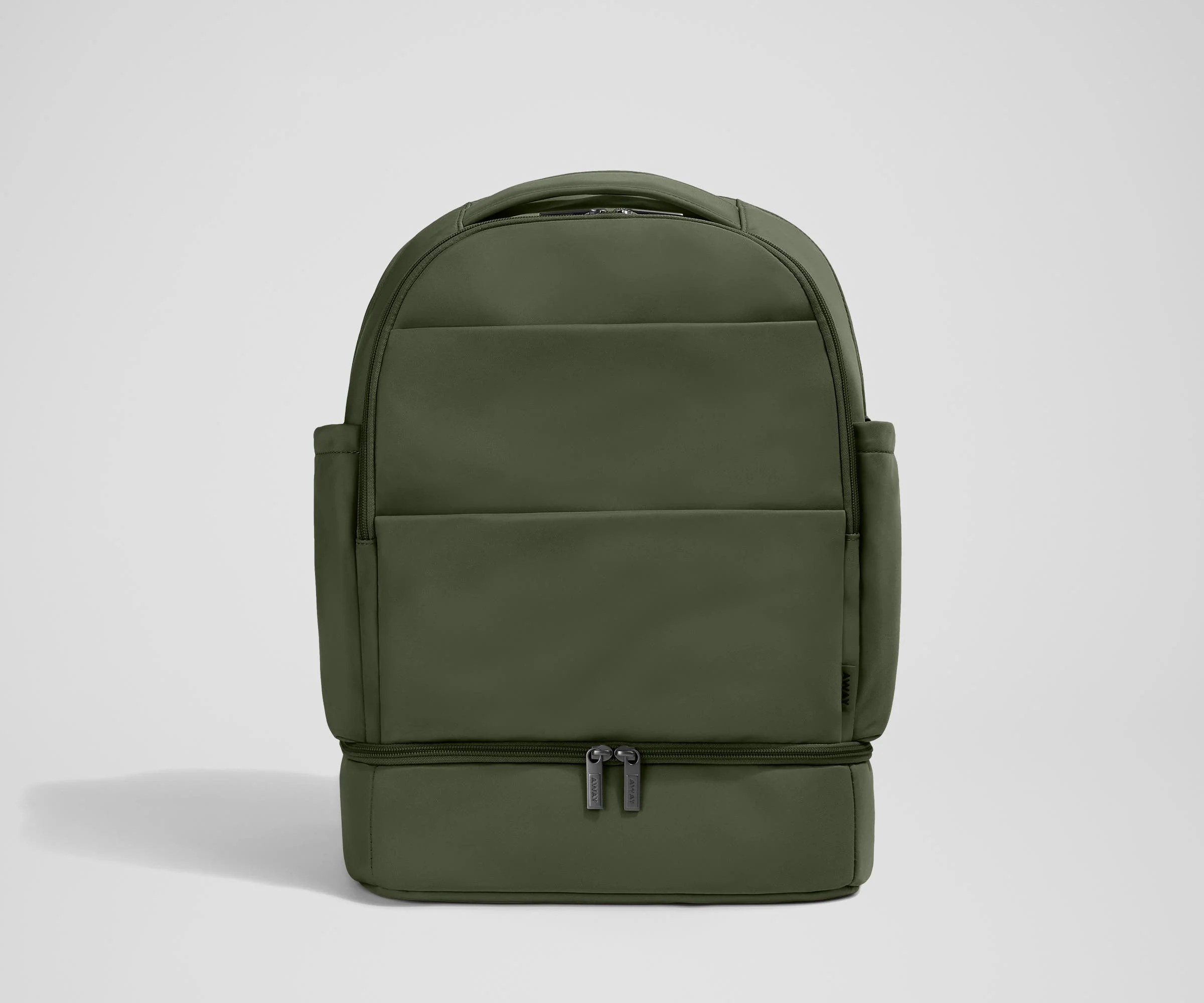 Front view of the Double Diaper Backpack