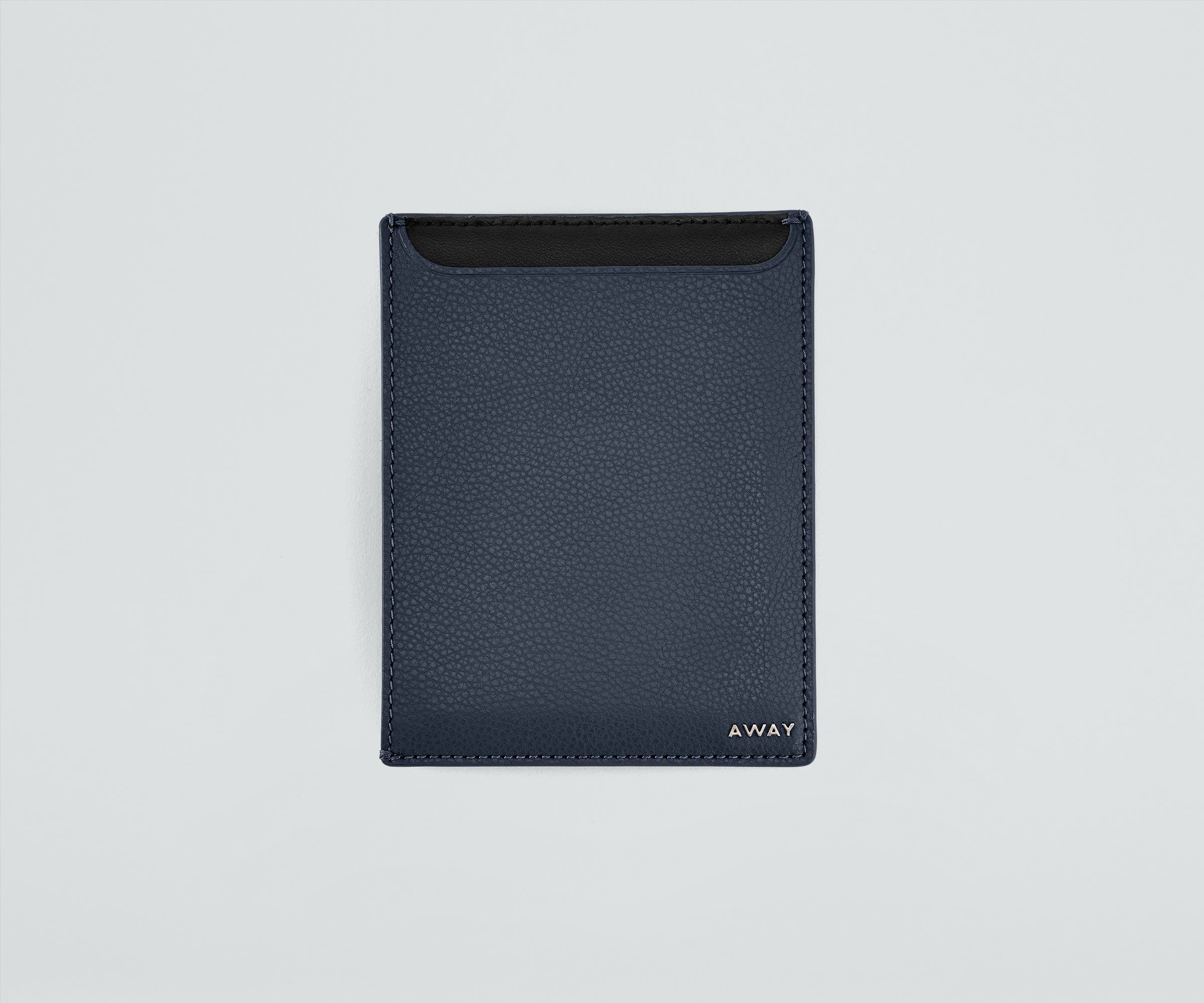 Passport Wallet in Navy Blue