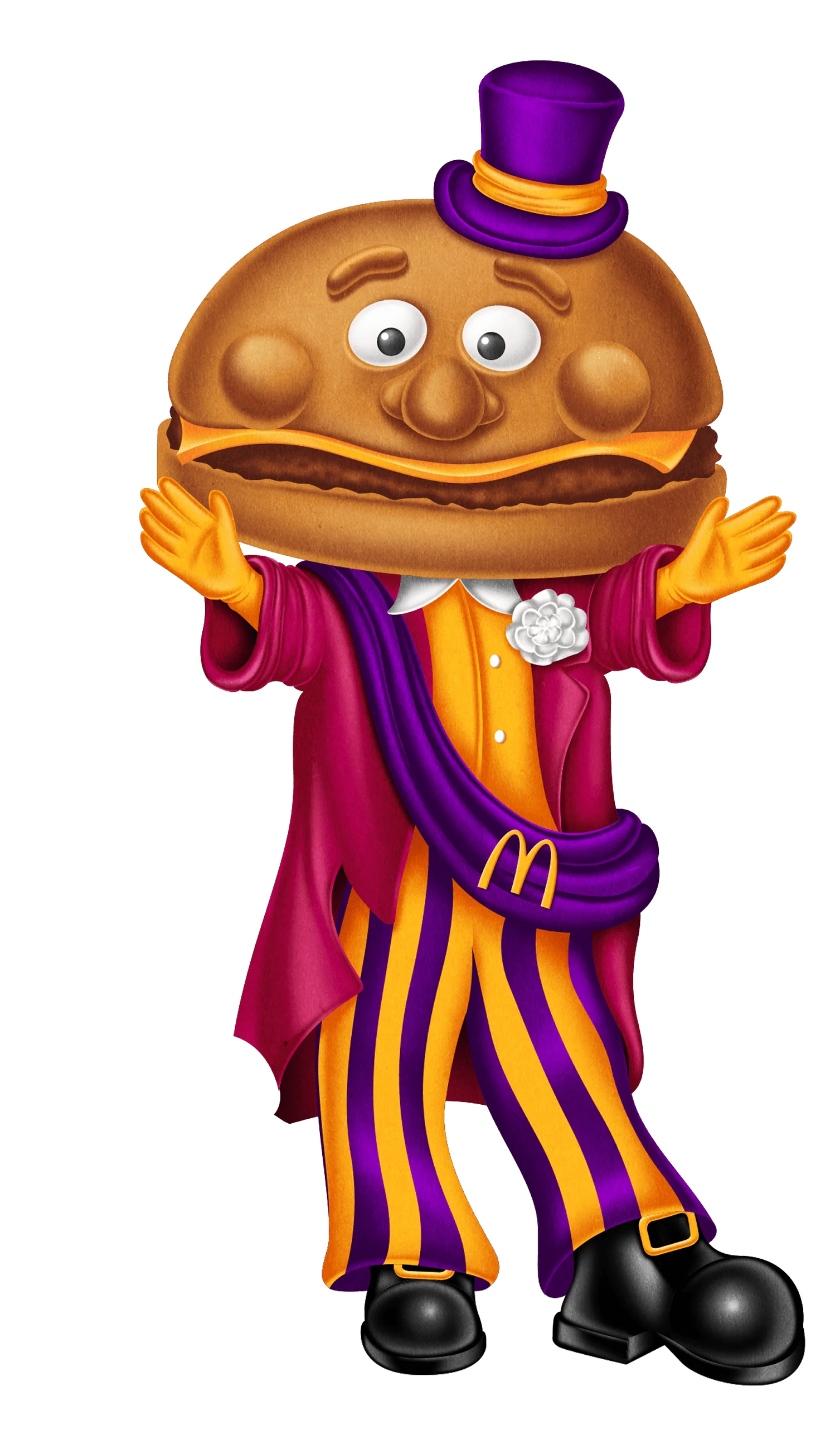 Illustration of Mayer McCheese